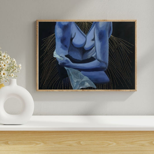 Lovers Embrace art print